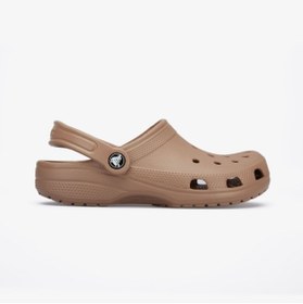 تصویر دمپایی قهوه ای کلاسیک Clog کراکس Crocs 