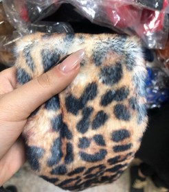 تصویر هدبند خز پلنگی 