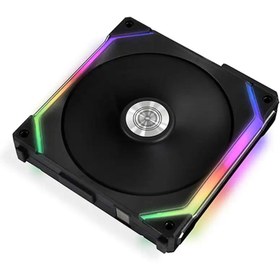 تصویر فن کیس لیان لی UNI Fan SL120 RGB Black بسته 3 عددی 