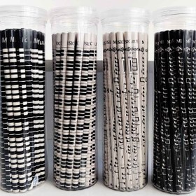 تصویر باکس 36 عددی مداد 