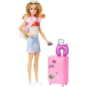 تصویر مجموعه بازی سفر باربی برند barbie Barbie Travel Playset