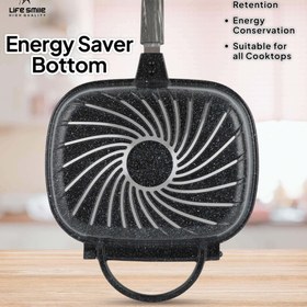 تصویر ماهیتابه رژیمی لایف اسمایل مدل LIFEP72-30 سایز ۳۰ 