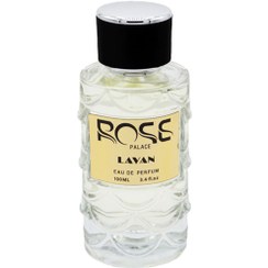 تصویر ادو پرفیوم زنانه مدل lavan حجم 100 میلی لیتر رز پالاس Rose palace lavan Eau De Parfum For Women 100 ml