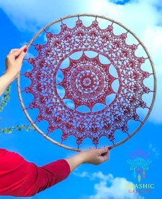 تصویر دکور بوهو با دریم کچر ماندالا شکوفه 