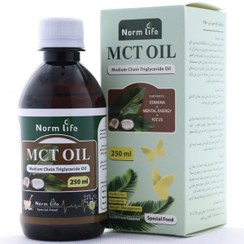 تصویر روغن ام سی تی نورم لایف 250 میلی گرم Norm Life MCT Oil 250 Ml