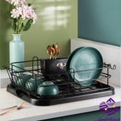 تصویر جاظرفي ويژه 1طبقه روکش مشکي پیشتاز کاوه 