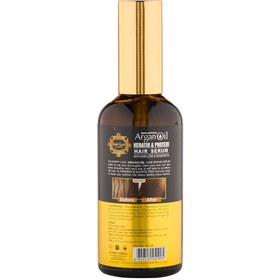 تصویر سرم مو 3 کاره حاوی روغن آرگان حجم 100 میلی لیتر هپی لیدی Happy Lady argan oil 3in1 Hair serum