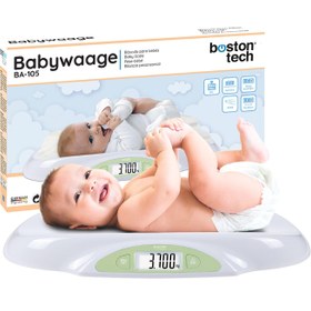 تصویر ترازوی دیجیتال نوزاد و حیوانات Boston Tech مدل BA105 (دقیق با صفحه لمسی) 