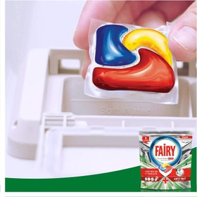 تصویر قرص ماشین ظرفشویی فیری مدل پلاتینیوم پلاس بسته 75 عددی Fairy Platinum Plus Dishwasher Tablets Pack Of 75