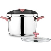 تصویر زودپز دوقلو ام جی اس6لیتری مدل:602 Twin pressure cooker MGS 6 liter model: 602