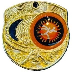 تصویر مدال قهرمانی کشتی 