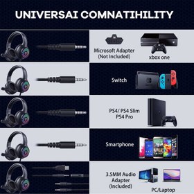 تصویر هدست مخصوص بازی اونیکوما مدل X7 PRO Onikoma X7 PRO gaming headset