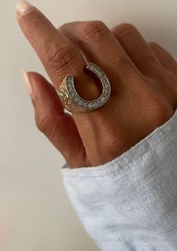 تصویر انگشتر نعل 