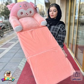 تصویر مبل کودک تخت خواب شو مدل JMI110 دو منظوره طرح استیچ 