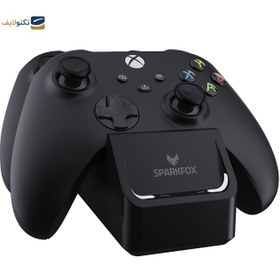 تصویر خرید پایه شارژ دوگانه SparkFox برای ایکس باکس سری ایکس/اس 