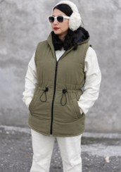 تصویر پافر دخترانه آسنا کد 94970 رنگ سفید 