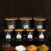 تصویر سرویس پاسماوری درب چوبی بی وی کی طرح chef کد 863261 