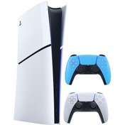 تصویر کنسول بازی سونی (استوک) PS5 Slim Digital | به همراه یک دسته اضافه Sony PlayStation 5 Slim Digital (Stock) + 1 extra controller