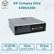 تصویر مینی کیس استوک HP Compaq Elite 8300/6300 + intel CPU i7 3770 + Ram 16GB DDR3 + SSD 512GB HP Compaq Elite 8300/6300 + intel CPU i7 3770 + Ram 16 GB DDR3 + SSD 512 GB