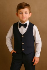 تصویر جلیقه شلوار3تکه36001 