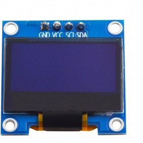 تصویر LCD OLED 0.66 اینچ تک رنگ دارای رابط I2C 