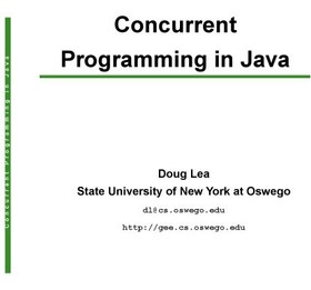خرید و قیمت دانلود کتاب Concurrent programming in Java : design ...