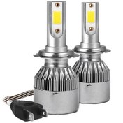 تصویر لامپ هدلایت خودرو مدل C6 H7 مناسب پژو پارس 