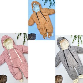 تصویر کاپشن نوزاد سرهمی سایز ۶ تا ۹ ماه 