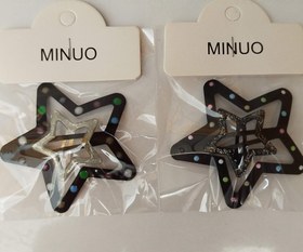 تصویر گیره مو ستاره تق تقی کد 2 