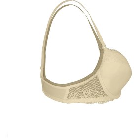 تصویر سوتین گیپور دکلته ان بی بی 1209 کرم 