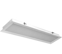 تصویر چراغ LED سقفی توکار مستطیل صنعتی 40 وات مدل مرمر گلنور (mm295×1195) 