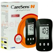 تصویر دستگاه تست قند خون کرسنس مدل Caresens N به همراه 25 عدد نوار Caresens N Blood Glucose Monitoring System