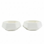 تصویر پیاله مدل سرامیکی طرح ۶ ضلعی مجموعه ۲ عددی 