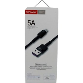 تصویر کابل USB به micro-usb ترانیو مدل S5 طول 1 متر ۵ آمپر 