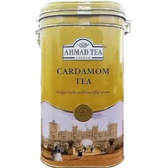 تصویر چای سیاه احمد با طعم هل قوطی فلزی 450 گرمی Ahmad Tea Cardamom Tea 