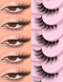 تصویر پک هفت جفتی مژه های شی ان 