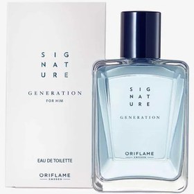 تصویر ادوتویلت مردانه سیگنچر جنریشن- ۷۵ میل ۴۰۷۹۷ Signature generation for him eau de toilette-75 ml