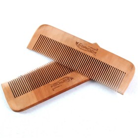 تصویر شانه چوبی 