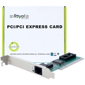 تصویر کارت ROYAL LAN PCI-E 