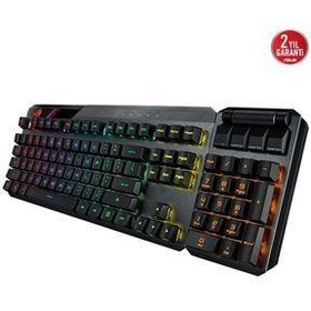 تصویر ASUS Rog Claymore II Rx Red Optic Switch Moduar Moduar TKL RGB بازی بی سیم مکانیکی (پخش کننده) KL ASUS Rog Claymore Iı Rx Red Optik Mekanik Switch Modüler Tkl Rgb Mekanik Kablosuz Gaming (oyuncu) Kl