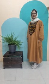 تصویر پیراهن سنتی بلند 