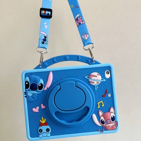 تصویر قاب مدل استیچ 360 مناسب تبلت شیائومی Redmi Pad SE Stitch Cartoon 360 tablet case