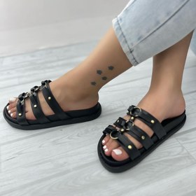 تصویر صندل طبی - مشکی / Sandal