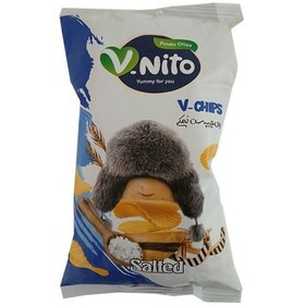 تصویر چیپس نمکی V-Nito وی-نیتو 100 گرمی 