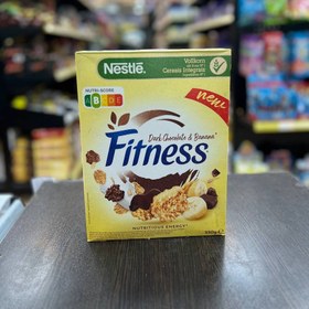 تصویر کورن فلکس نستله فیتنس شکلات و موز 330 گرم nestle