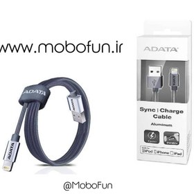 تصویر کابل 1 متری لایتنینگ ای دیتا ا Adata Lightning Cable 1m Adata Lightning Cable 1m