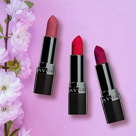 تصویر رژلب مات ویتامینه الترا آون رنگ MAUVE MATTERS اورجینال Avon ultra matte lip stick