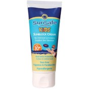 تصویر کرم ضدآفتاب سان سیف بی رنگ کودکان SPF30 