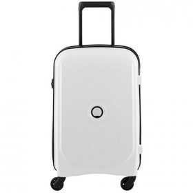 تصویر چمدان دلسی مدل بلمونت سایز کابین سفید 