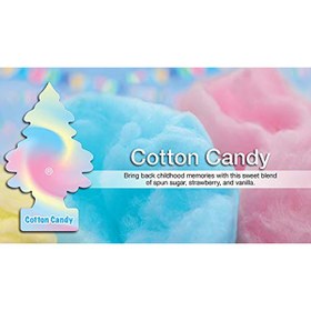 تصویر خوشبوکننده خودرو لیتل تریس مدل Cotton Candy خوشبوکننده خودرو متفرقه مدل Cotton Candy